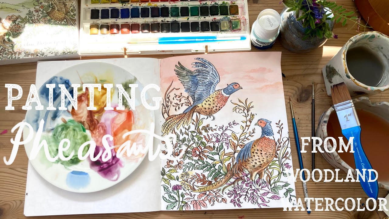 Woodland Watercolor Workbook