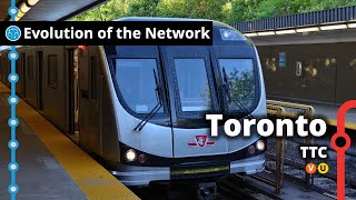 Toronto's Subway Network Evolution
