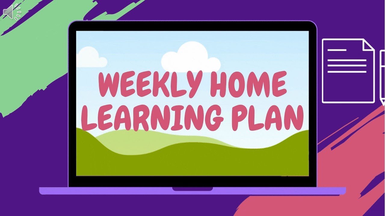 Weekly Home Learning Plan YouTube weekly-home-learning-plan-youtube