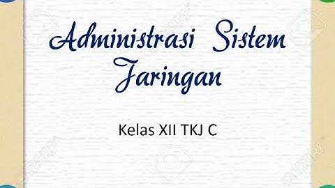 ASJ XII TKJ -  BAB I (LANJUTAN) Menginstall EHCP di Debian 8