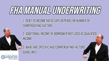 FHA Manual Underwriting