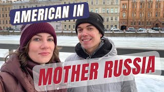 AMERICAN SPEAKS RUSSIAN. Travel experience & Russian mentality. Russian conversation with subtitles