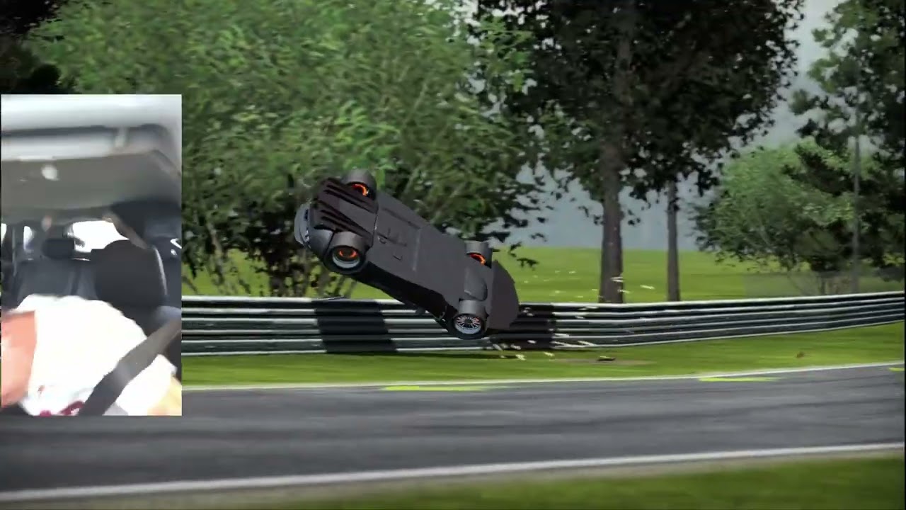 singing guy crashes in need for speed shift 2