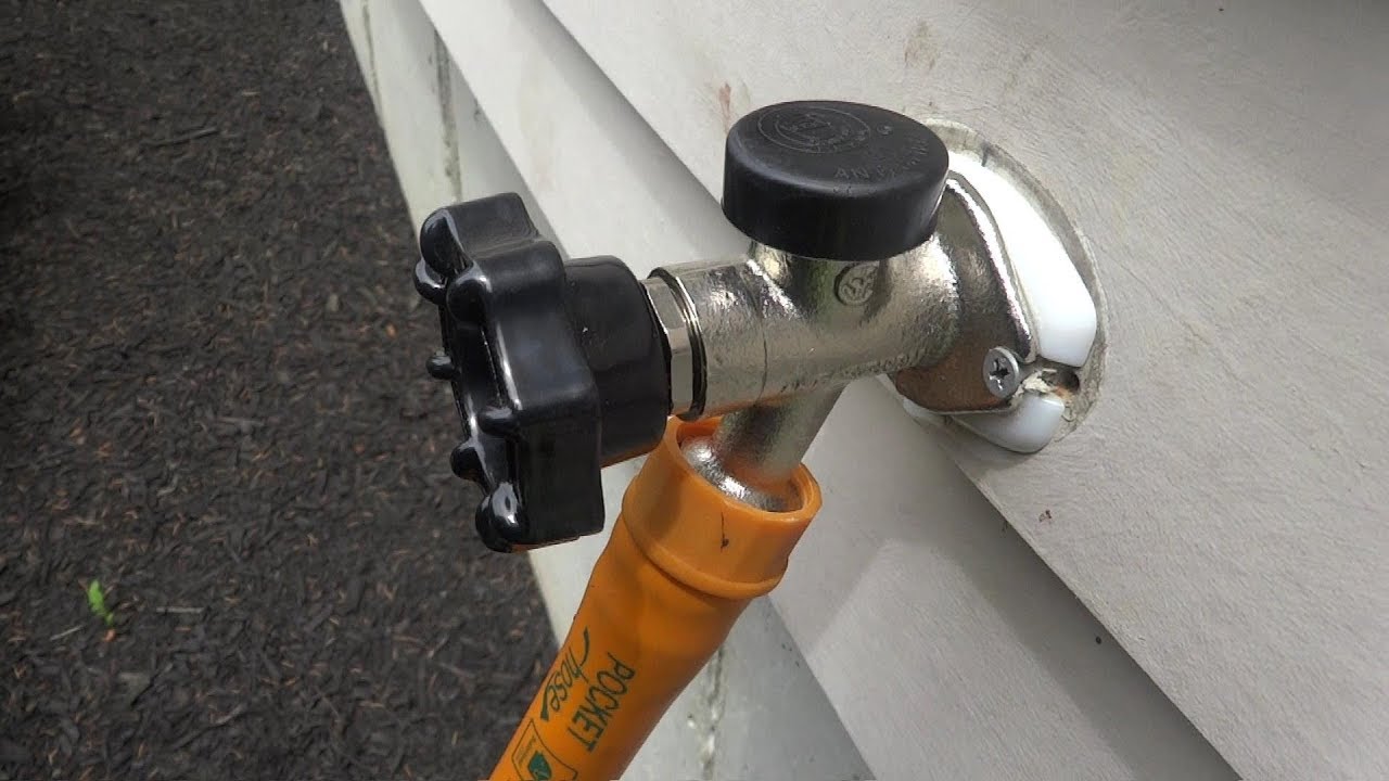 outside faucet leak repair YouTube