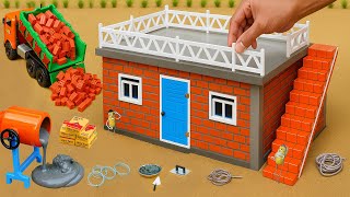 Diy Science Project Build A Mini Brick & Cement House Concrete Construction Model