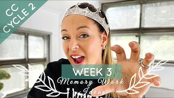 CC Cycle 2 Week 3: Foundations Memory Work Ideas