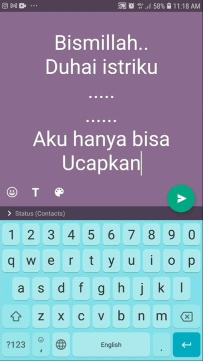 Terima kasih istriku - kahfi kreatif #LoveNotes #shorts