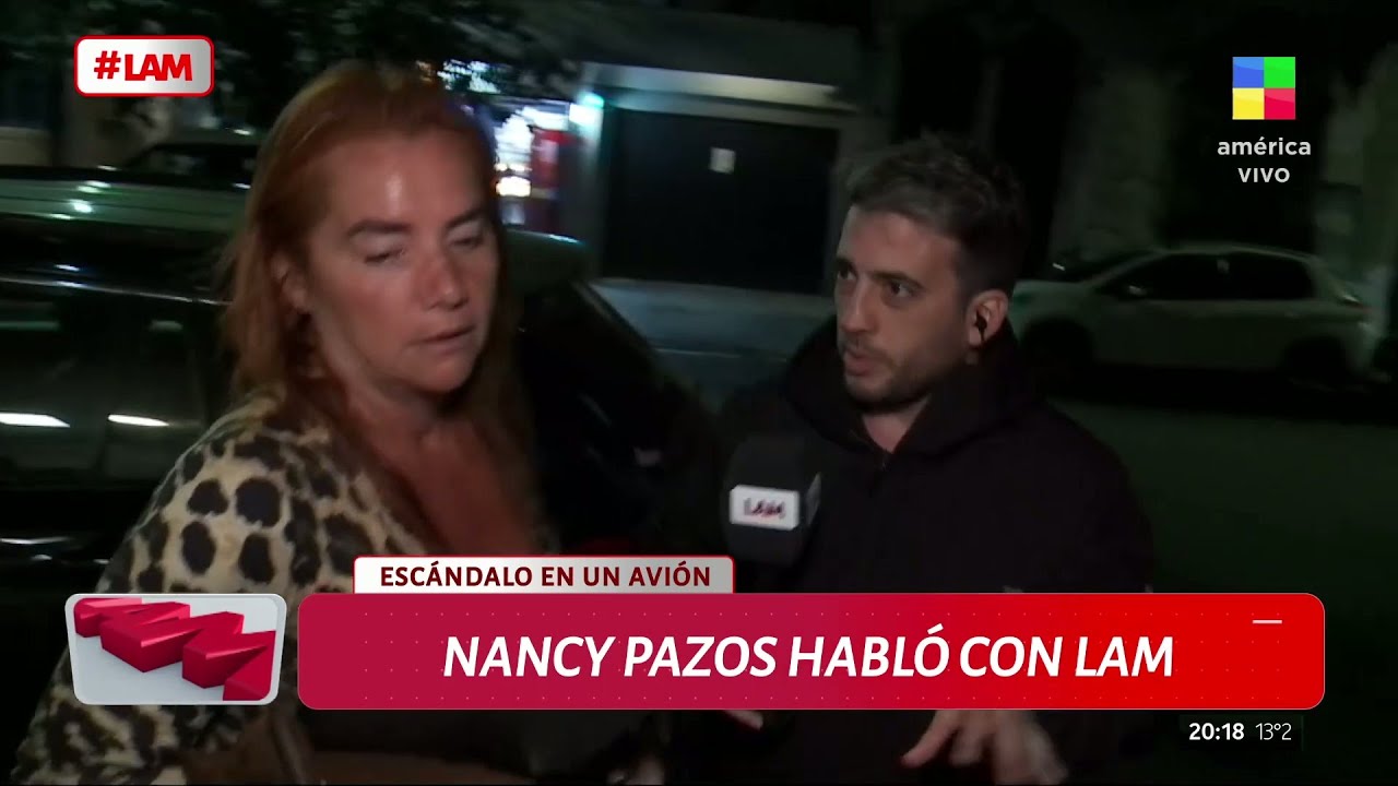 💣 EL ESCÁNDALO DE NANCY PAZOS EN PLENO VUELO