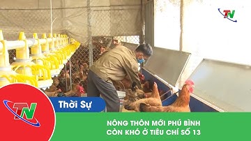 Nông thôn mới Phú Bình: Còn khó ở tiêu chí số 13
