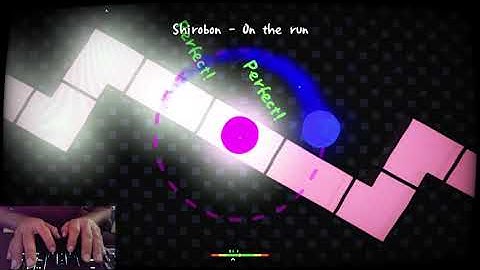 (ADOFAI) Shirobon - On the Run - World by Iceguy