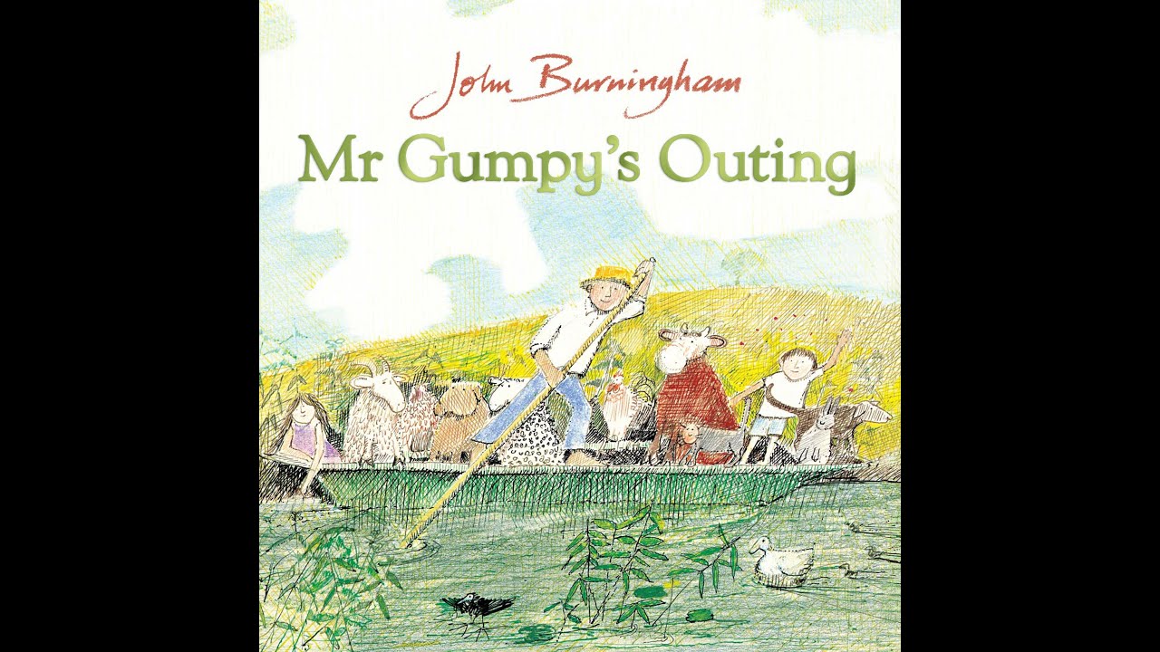 Mr. Gumpy's Outing by John Burningham (Read by Justin & Taein) - YouTube