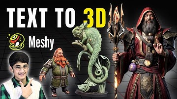 Text to 3D: How to Create Realistic 3D Models with Meshy @MeshyAI