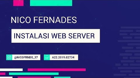 Instal dan Konfigurasi Web Server di Ubuntu