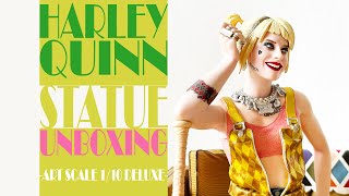 [ENG SUB] UNBOXING HARLEY QUINN & BRUCE ART-SCALE 1/10 DELUXE - BY. IRON STUDIOS