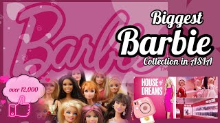 MASSIVE BARBIE DOLLS COLLECTION | largest Barbie display in Asia | Jian Yang