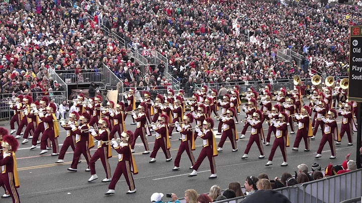 USC Trojan Marching Band Post Rose Bowl Parade 2017