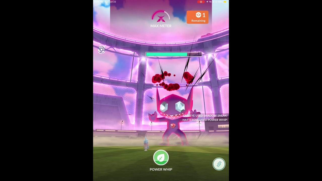 Dynamax Sableye in Pokémon Go 
