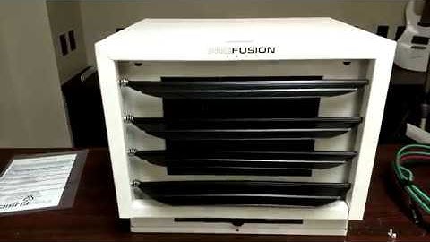 ProFusion Garage heater HA24-50M Unboxing