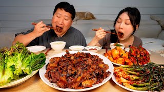 집에서 만든 불맛나는 기사식당 돼지불백?! 편스토랑 류수영의 돼지불백! (Homemade Pork bulgogi) 요리&amp;먹방!! - Mukbang eating show