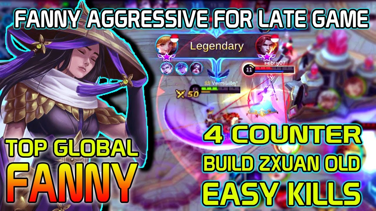 Best Build Fanny | New Meta Offlaner 2020 Top 1 Global (MOBILE LEGENDS)