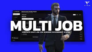 Tyrix Multijob & Society Manager - [FiveM Script] - [ESX/QBCore/QBox]