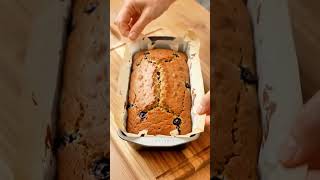 Flourless Blueberry Banana Bread 🍞 Sweet & Delicious!