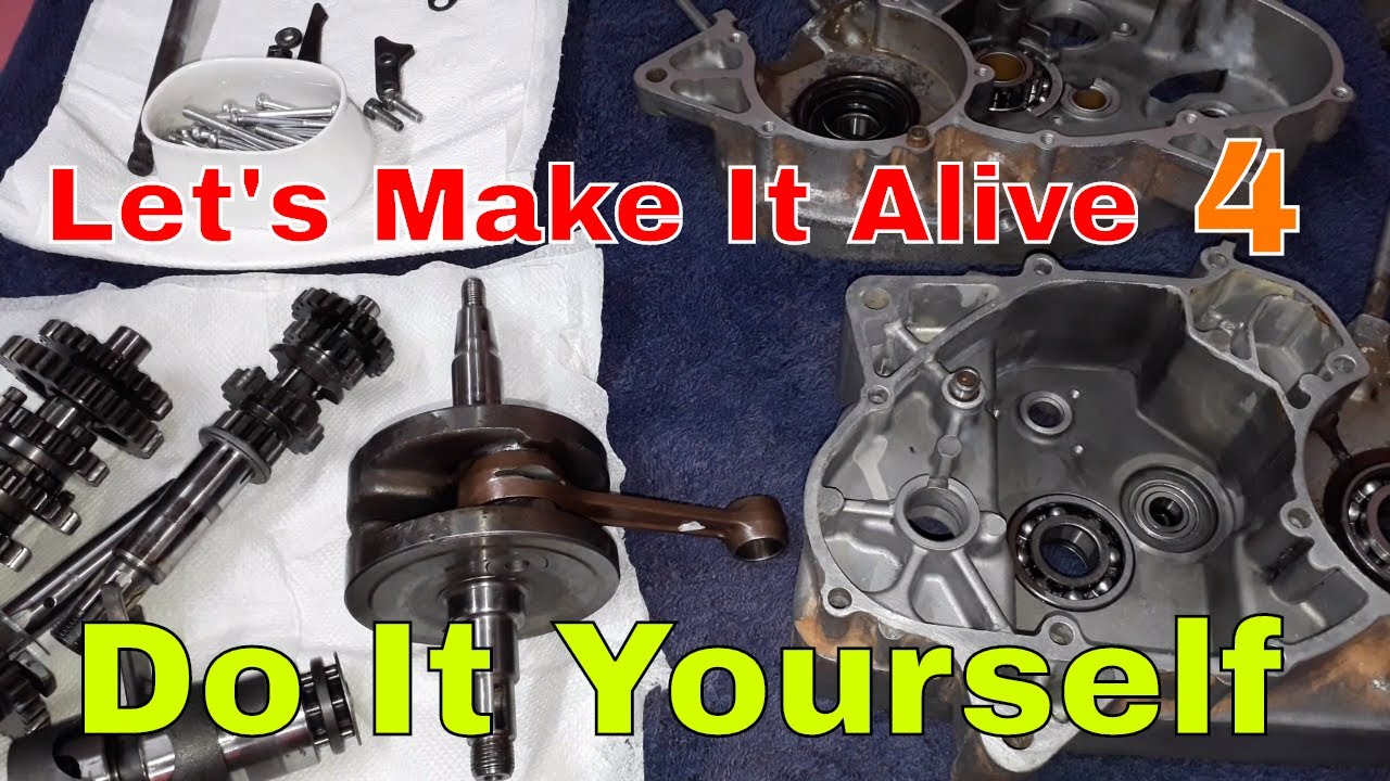 Complete Engine Assembly (2-Stroke) Part-1 - YouTube