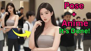 Qwen Image Edit 2511 Pose Transfer And Anime Stylize LoRAs Made It Easy To Edit! screenshot 1