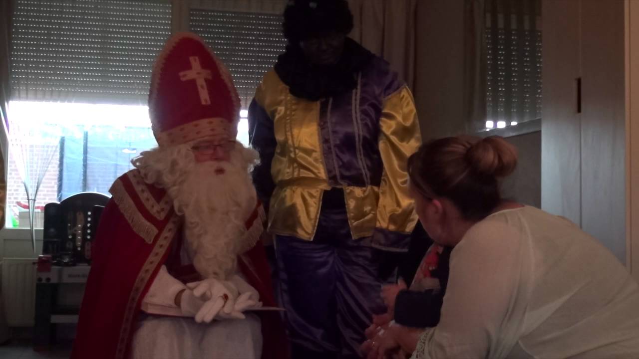 De sint op bezoek bij Ray