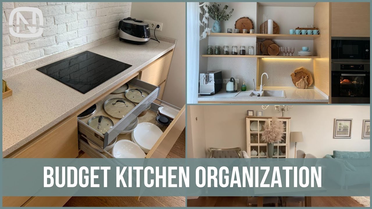 Kitchen organization ideas. Modern kitchen tour | OrgaNatic - YouTube