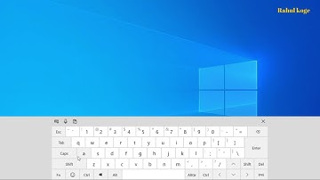 How To Show Touch Keyboard Icon On Taskbar Windows 10