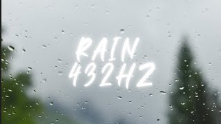 432Hz Deep Healing Rain & Forest Sounds | Relaxing Nature Frequency for Sleep and Meditation