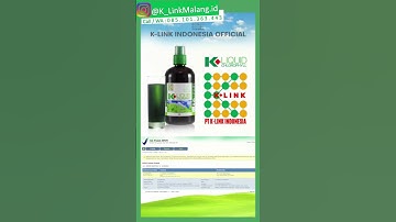 Manfaat Luar Biasa K-Liquid Chlorophyll: Beli Produk Asli Klorofil Hanya di K-Link Malang