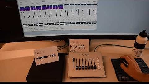 PRAGMA ARVIGOmoto controlling Shure P300