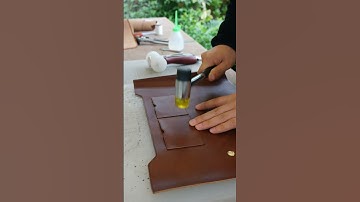 Leather laptop cover/Leather laptop case #shorts #leather #laptopcase  #laptopcover  #laptopbag