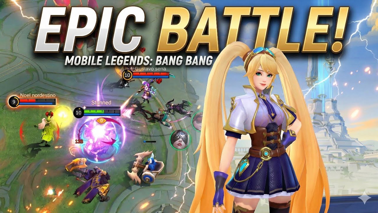 4v1 Base Fight! Sab Stunned 😱 | Mobile Legends Epic Comeback 🔥