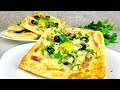 Слойки с ветчиной и сыром. Быстро, красиво и очень вкусно / Puffs with ham and cheese. Eng sub