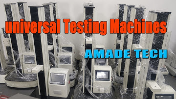 Affordable Universal Testing Machines China Manufacturer / Supplier - AMADE TECH