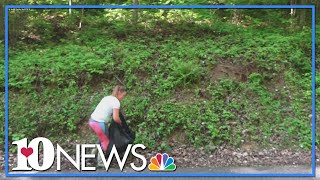 Anderson Co. 'Litter Lady' cleans up community
