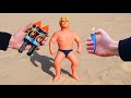 Experiment: Stretch Armstrong vs Rocket !