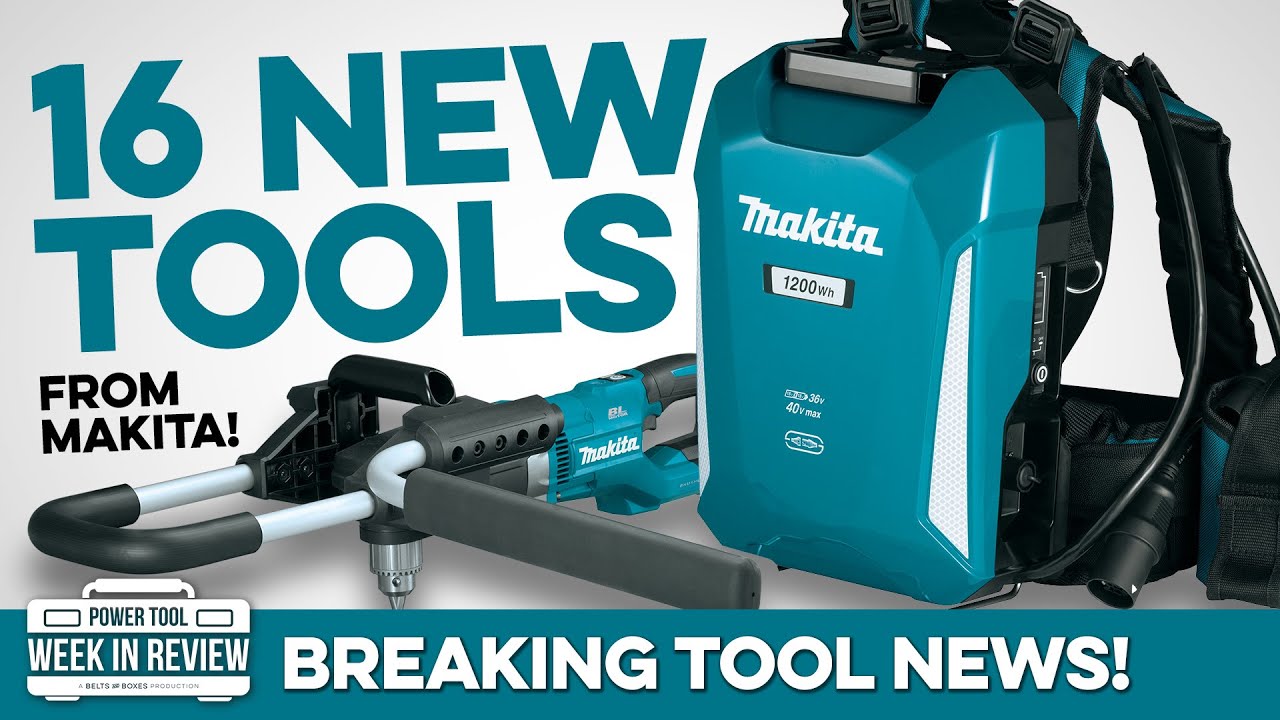 Philadelphia Dominant sarcoom BREAKING! Makita announces 16 new Tools Including This Ground Breaking new  BACKPACK Battery System! - YouTube