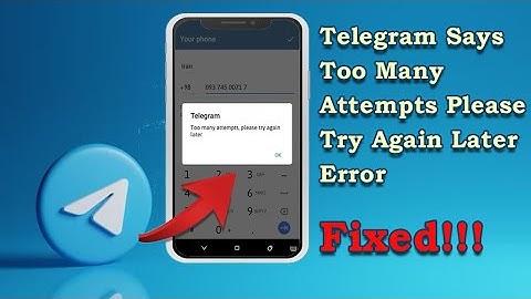 Telegram Says Too Many Attempts – Unlock Your Account Now! – EASY & FAST!  | Android Data Recovery