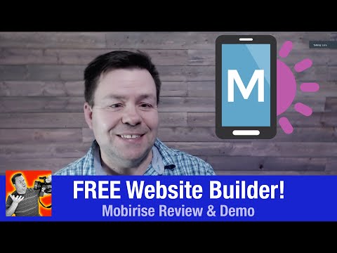 Free Website Builder - MobiRise Review & Demo