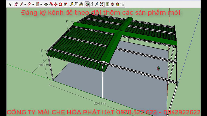 Hướng dẫn làm mái bạt sóng tự làm năm 2024