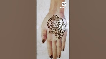 flower mehndi design,mehndi design #mehndidesign #mehndiart #mehndilove #heenaart #shortsfeed #yt