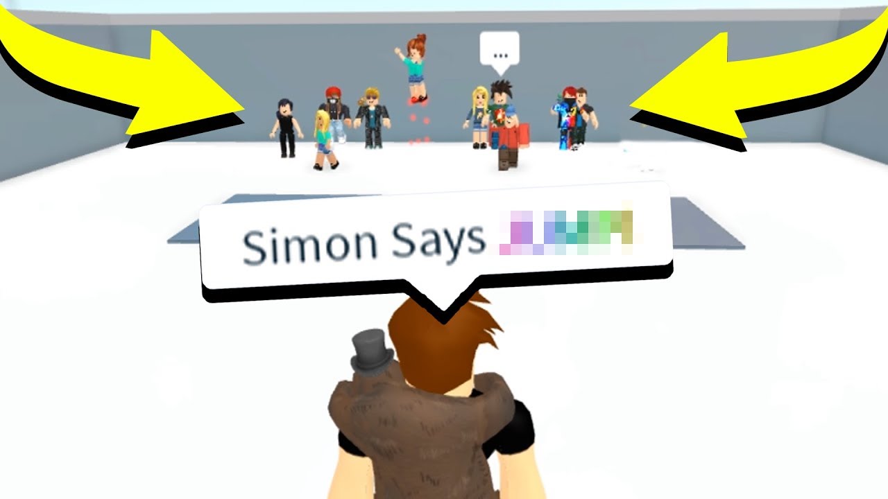 Playing Roblox Simon Says Impossible Youtube - its has been 2 years since i have played simon says roblox