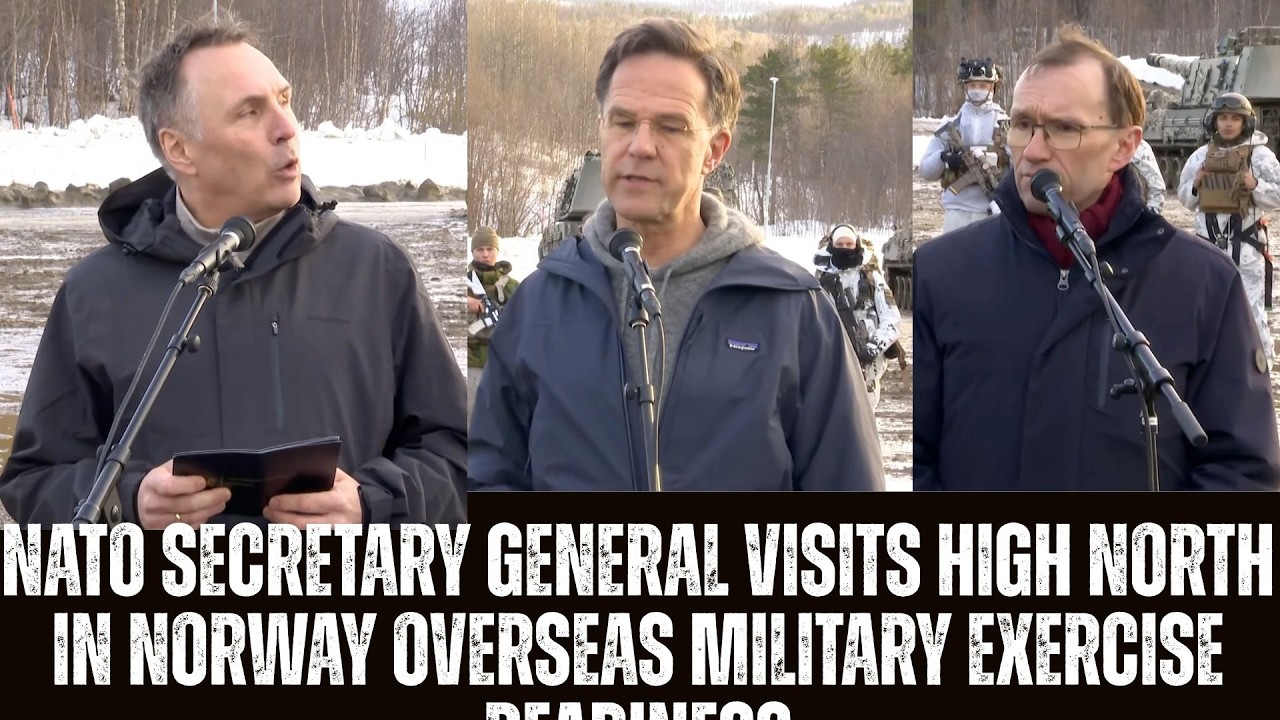 NATO Secretary General Visits High North In Norway Overseas Military ...