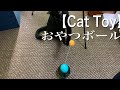 【Cat Toy】おやつボールで遊ぶ：猫のおもちゃ