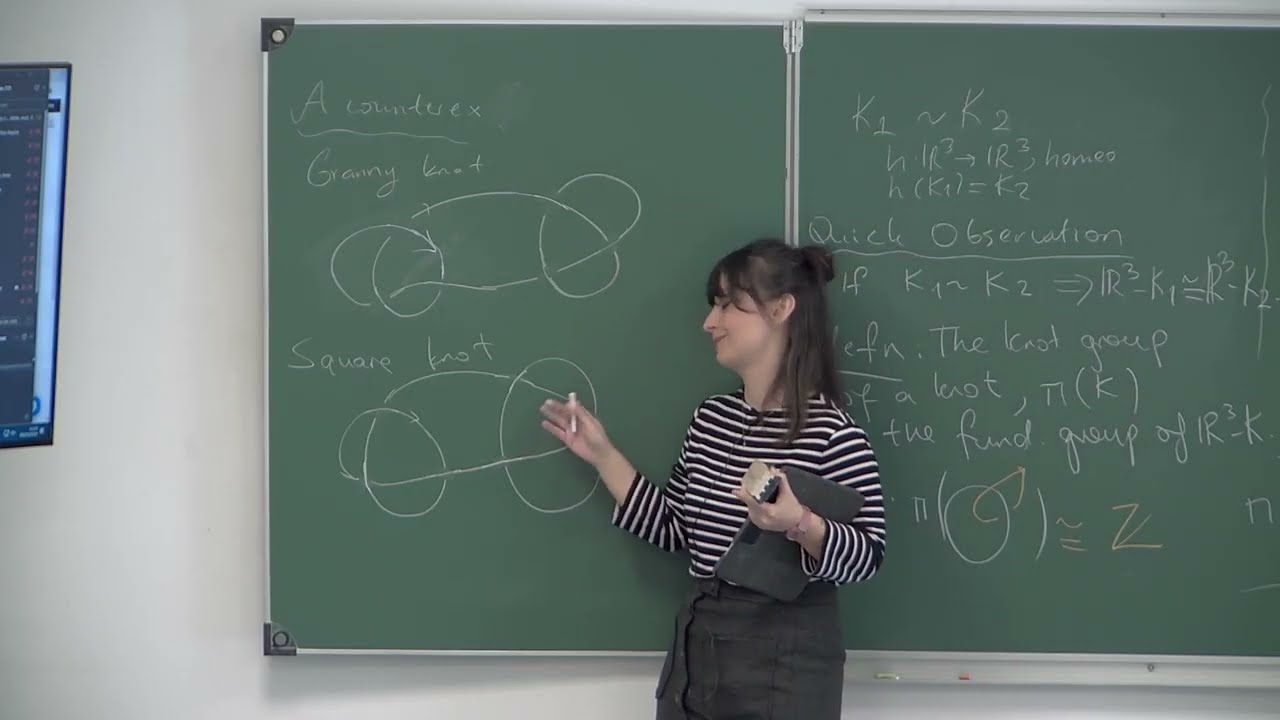"A Crash Course on Knot Theory" by Prof. Neslihan Gügümcü (Part.2/4)