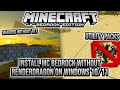 How to install Minecraft Bedrock 1.18+ WITHOUT RenderDragon on Windows 10/11 Tutorial